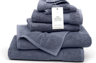 AmazonBasics Bath Towel Set